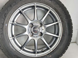 グッドイヤー アイスナビ 6 175/65R15  /　 シュナイダー 5.5J+40 100-4穴 4本