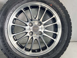 ダンロップ ウィンターマックス WM02 185/60R15  /　 アクア 5.5J+45 100-4穴 4本