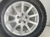 ダンロップ ウィンターマックス WM01 195/65R15  /　 TRG 6.0J+43 100-5穴 4本