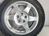 ピレリ アイスアシンメトリコ 185/60R15  /　 TECMAG 6.0J+38 100-5穴 4本