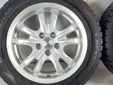 ダンロップ ウィンターマックス WM02 185/60R15  /　 LEBEN 6.0J+45 100-5穴 4本