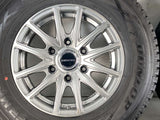 ダンロップ ウィンターマックス SV01 195/80R15 107/105L LT /　 BISON 6.0J+33 139.7-6穴 4本