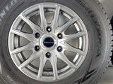 ダンロップ ウィンターマックス SV01 195/80R15 107/105L LT /　 BISON 6.0J+33 139.7-6穴 4本