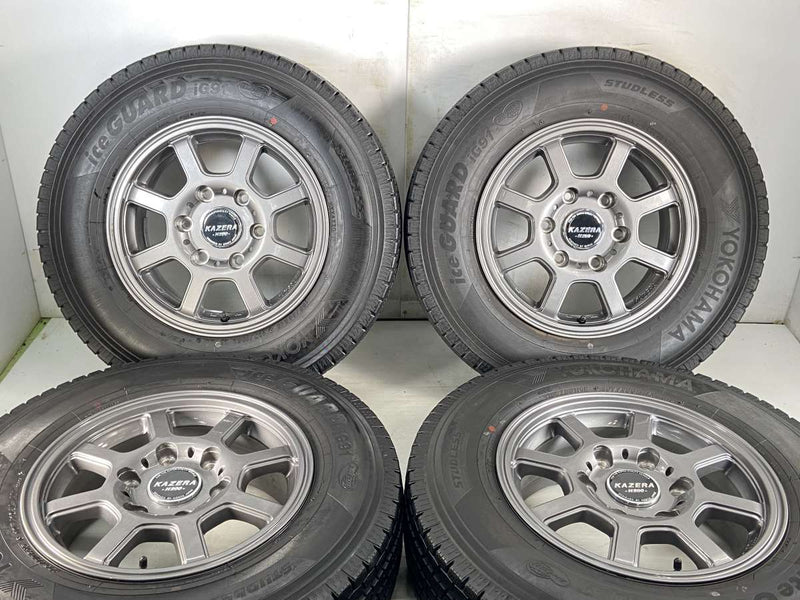 売却御礼 【15x6J +33 139.7 6H 4本】195/80R15☆カゼラH200 