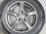 ダンロップ ウィンターマックス WM02 195/65R15  /　 トップラン 6.0J+53 114.3-5穴 4本