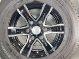 ブリヂストン ブリザック VL1 195/80R15 107/105L LT /　 jsc 6.0J+33 139.7-6穴 4本