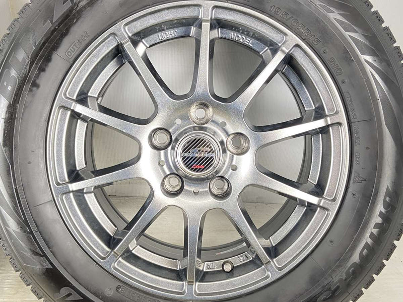 ブリヂストン ブリザック VRX2 195/65R15 / SCHNEDER 6.0J+50 114.3-5