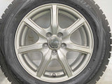 ダンロップ ウィンターマックス WM01 195/65R15  /　 MiLLOUS 6.0J+43 100-5穴 4本