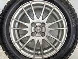ダンロップ ウィンターマックス WM02 185/60R15  /　 ZACK 5.5J+43 100-4穴 4本