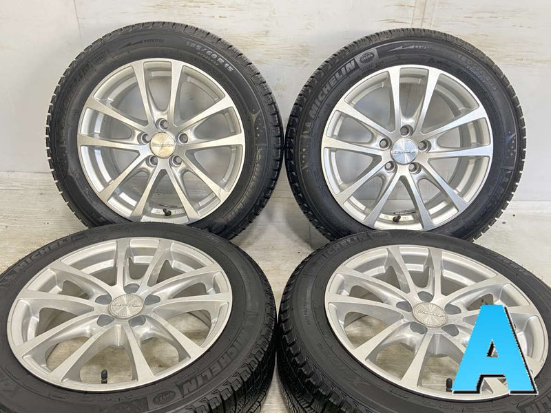 ミシュラン X-ICE XI3 185/60R15 / EURO DESIGN 6.5J+38 100-5穴 4本