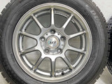 ダンロップ ウィンターマックス WM02 195/65R15  /　 LCZ 6.0J+50 114.3-5穴 4本