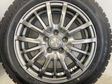 ダンロップ ウィンターマックス WM02 185/60R15  /　 LEBEN 6.0J+45 100-5穴 4本
