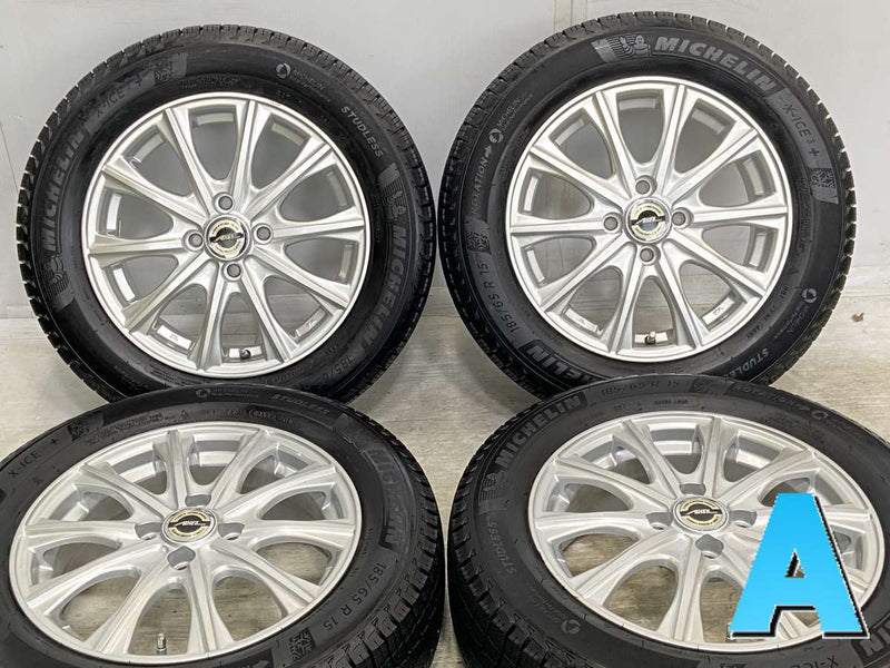 ミシュラン X-ICE XI3プラス 185/65R15 / AXEL 5.5J+42 100-4穴 4本