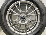 グッドイヤー アイスナビ 6 185/65R15  /　 エクシーダ 5.5J+45 100-4穴 4本