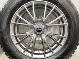 グッドイヤー アイスナビ 6 185/65R15  /　 エクシーダ 5.5J+45 100-4穴 4本