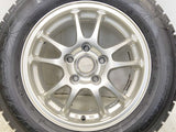 グッドイヤー アイスナビ 6 195/65R15  /　 エコフォルム 6.0J+45 114.3-5穴 4本
