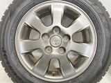 ダンロップ DSX-2 195/65R15  /トヨタ純正  6.5J+50 114.3-5穴 4本