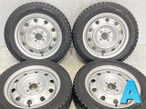 ダンロップ ウィンターマックス WM02 185/60R15  /　  5.5J+ 100-4穴 4本