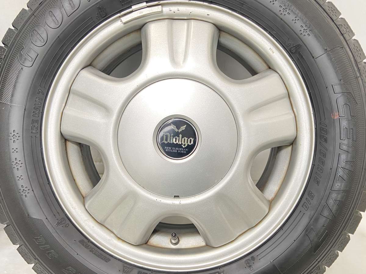 グッドイヤー アイスナビ 7 195/65R15 / Dialgo 6.0J+ 100/114.3-5穴 4本 – タイヤ・ホイールカンパニー