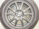 ダンロップ ウィンターマックス WM02 185/60R15  /　 FINAL SPEED 5.5J+43 100-4穴 4本