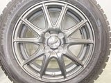 ダンロップ ウィンターマックス WM02 185/60R15  /　 FINAL SPEED 5.5J+43 100-4穴 4本