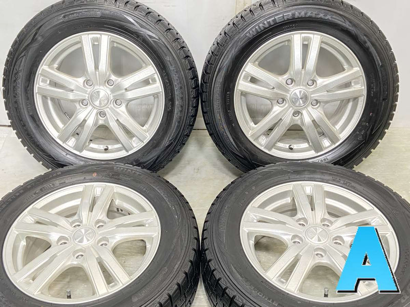 ダンロップ ウィンターマックス WM01 195/65R15 /　 DUFACT 6.0J+53 114.3-5穴 4本