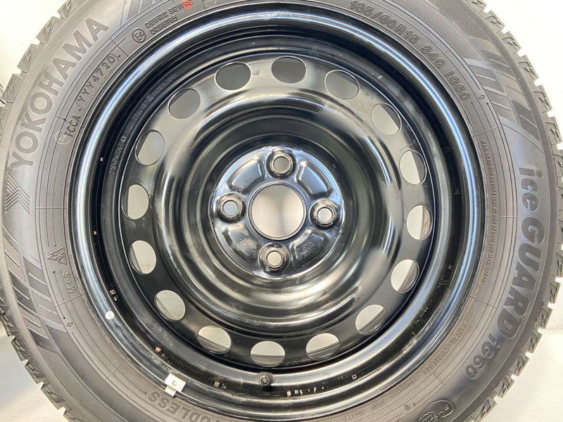 ヨコハマ アイスガード iG60 185/60R15 / 5.5J+ 100-4穴 4本 – タイヤ