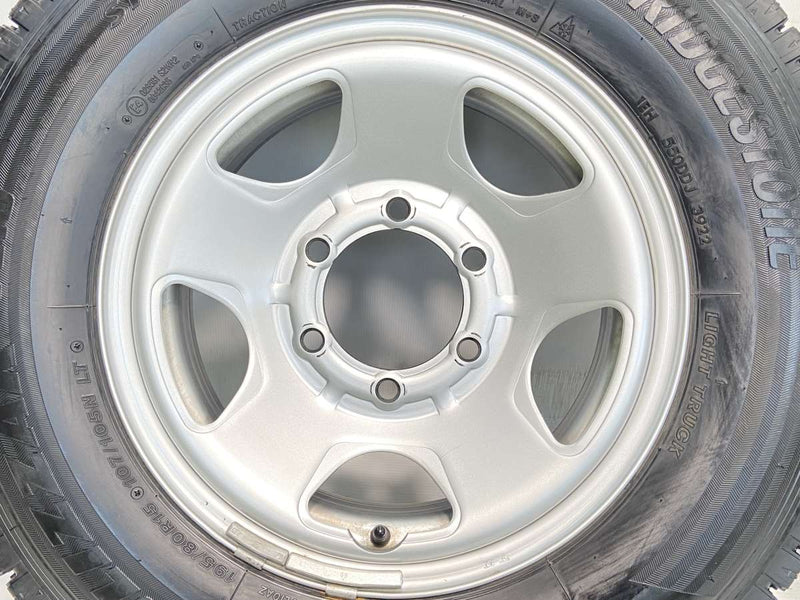 ブリヂストン ブリザック VL10 195/80R15 107/105N LT /　  6.0J+ 139.7-6穴 4本