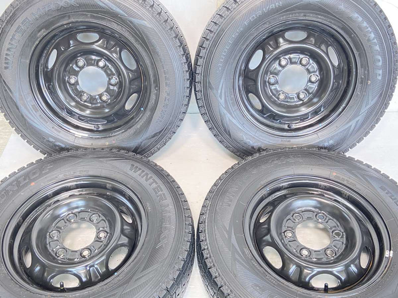 ダンロップ ウィンターマックス SV01 195/80R15・195/80R15 /日産純正  5.5J+・5.5J+ 139.7-6穴 4本