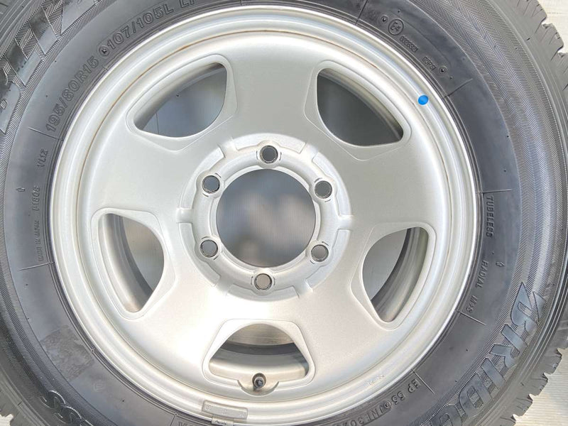 ブリヂストン ブリザック VL1 195/80R15 107/105 LT / 6.0J+ 139.7-6穴 