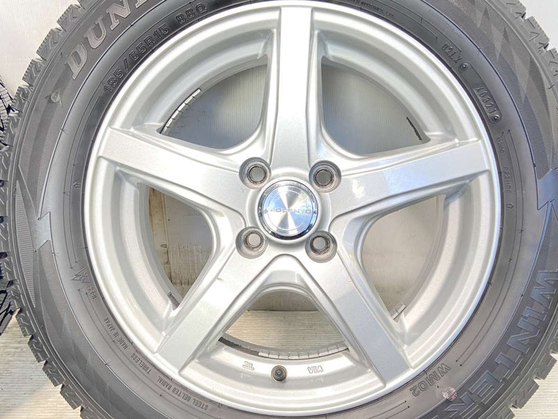 ダンロップ ウィンターマックス WM02 185/65R15 / VIOLENTO 5.5J+42