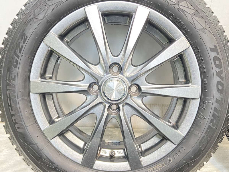 トーヨータイヤ オブザーブGIZ2 185/60R15 / GRASS 5.5J+42 100-4穴 4