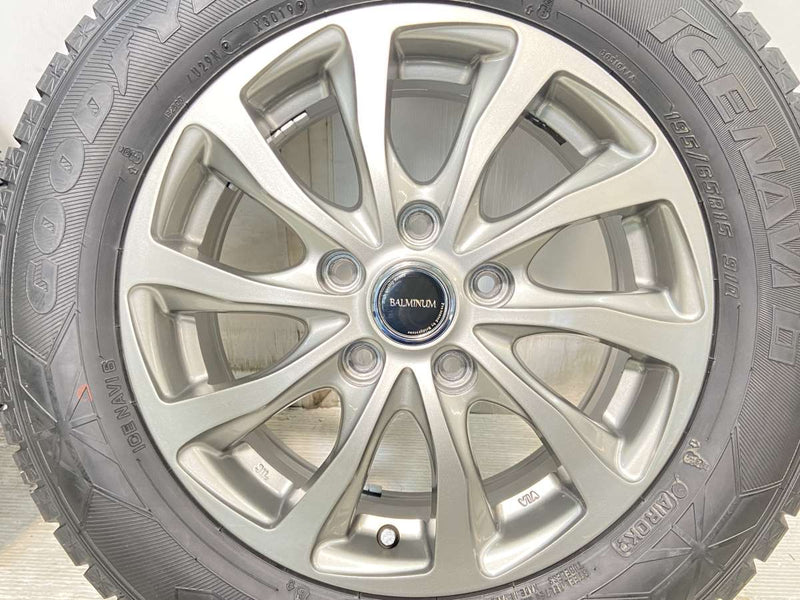 グッドイヤー アイスナビ 6 195/65R15 / BALMINUM 6.0J+45 114.3-5穴 4