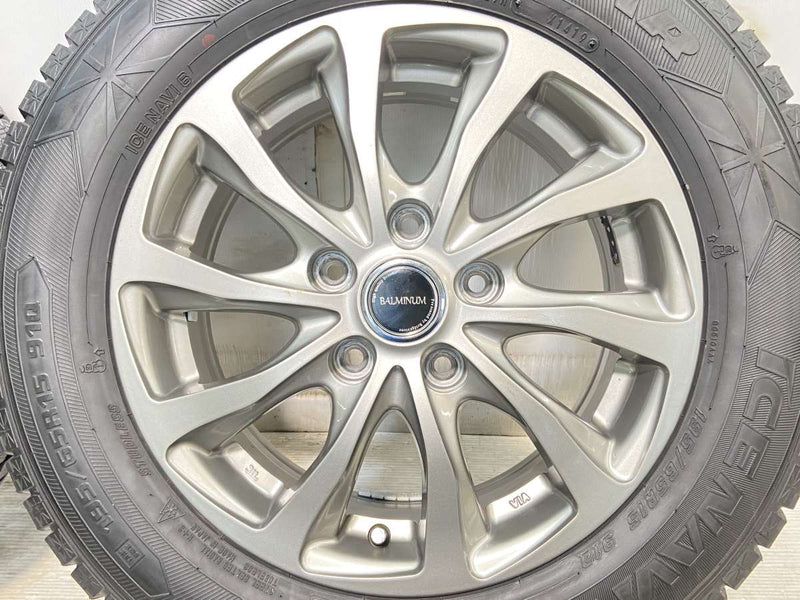 グッドイヤー アイスナビ 6 195/65R15 / BALMINUM 6.0J+45 114.3-5穴 4