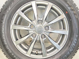 ダンロップ ウインターマックス03 195/65R15  /　 GRASS 6.0J+53 114.3-5穴 4本