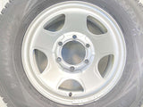 ダンロップ ウィンターマックス SV01 195/80R15 107/105 LT /　  6.0J+ 139.7-6穴 4本