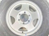 ダンロップ ウィンターマックス SV01 195/80R15 107/105 LT /　  6.0J+ 139.7-6穴 4本