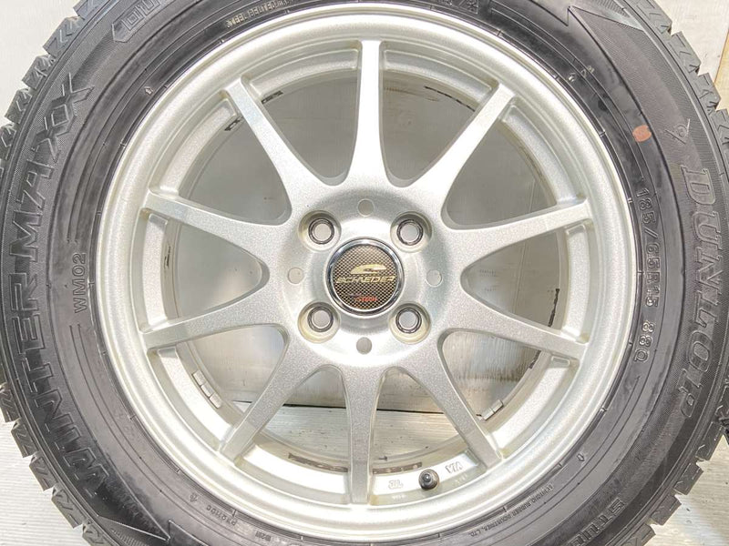 ダンロップ ウィンターマックス WM02 185/65R15 / シュナイダー 5.5J+