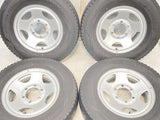 ダンロップ ウィンターマックス SV01 195/80R15 107/105 LT /　  6.0J+ 139.7-6穴 4本