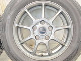 ダンロップ ウィンターマックス WM02 195/65R15  /　 G-SPEED 6.0J+53 114.3-5穴 4本