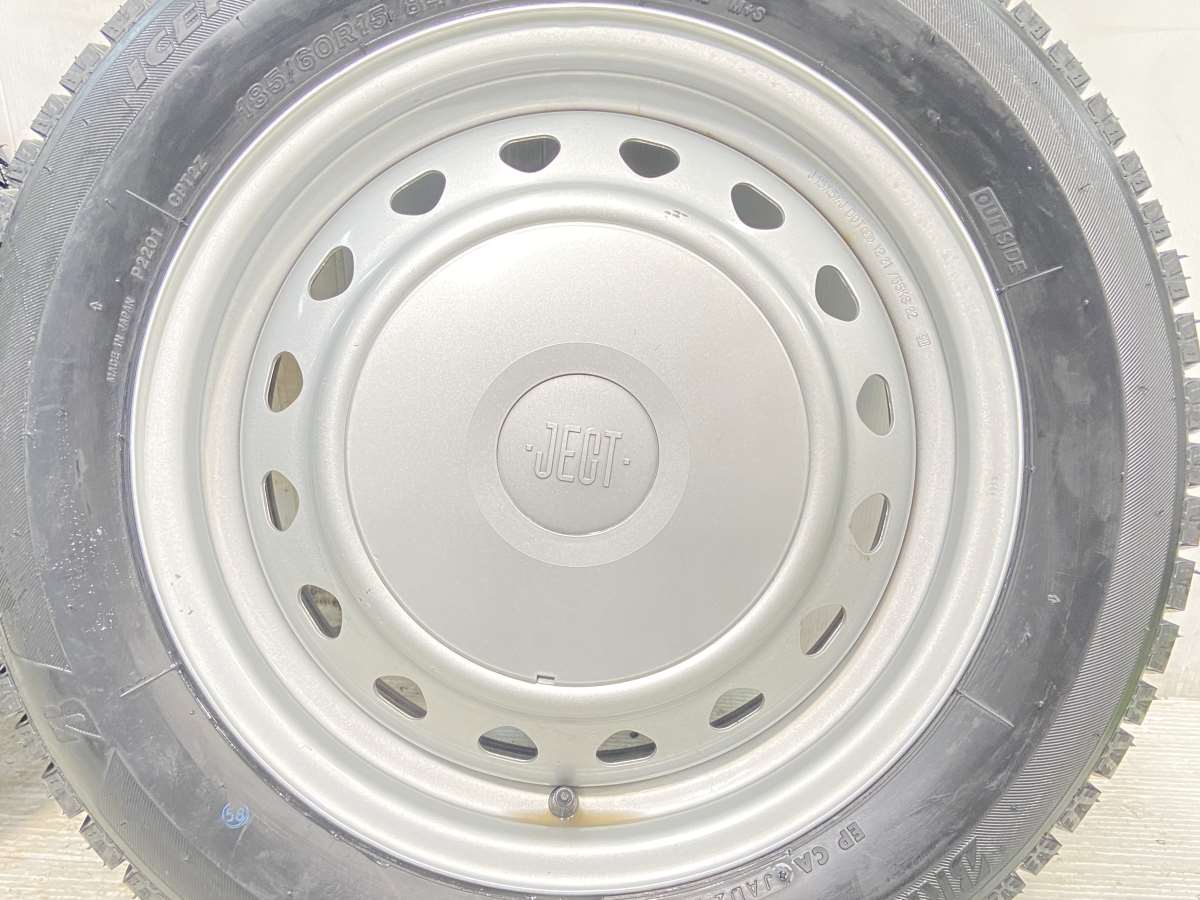 ブリヂストン アイスパートナー2 185/60R15 / JECT S7 5.5J+ 100/114.3 