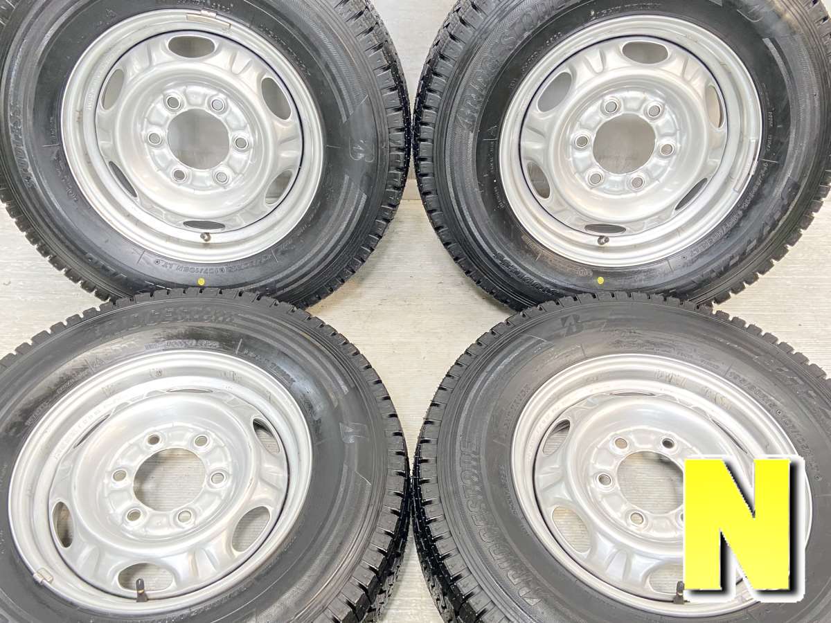 ブリヂストン ブリザック VL10 195/80R15 107/105LT /日産純正 5.5J+