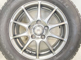 グッドイヤー アイスナビ 6 195/65R15  /　 ロクサーニスポーツ 6.0J+53 114.3-5穴 4本