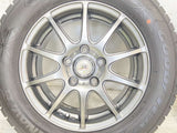 グッドイヤー アイスナビ 6 195/65R15  /　 ロクサーニスポーツ 6.0J+53 114.3-5穴 4本