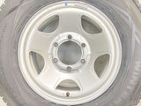 ダンロップ ウィンターマックス SV01 195/80R15 107/105 LT /　  6.0J+ 139.7-6穴 4本