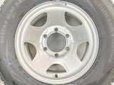 ダンロップ ウィンターマックス SV01 195/80R15 107/105 LT /　  6.0J+ 139.7-6穴 4本