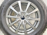 ダンロップ ウィンターマックス WM02 195/65R15  /　 エクシーダ 6.0J+53 114.3-5穴 4本