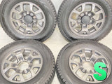 ヨコハマ アイスガード G075 195/80R15  /スズキ純正  5.5J+5 139.7-5穴 4本
