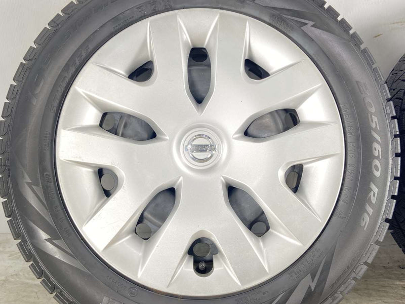 ピレリ アイスアシンメトリコ 205/60R16 /日産純正  16x6.5  114.3-5穴