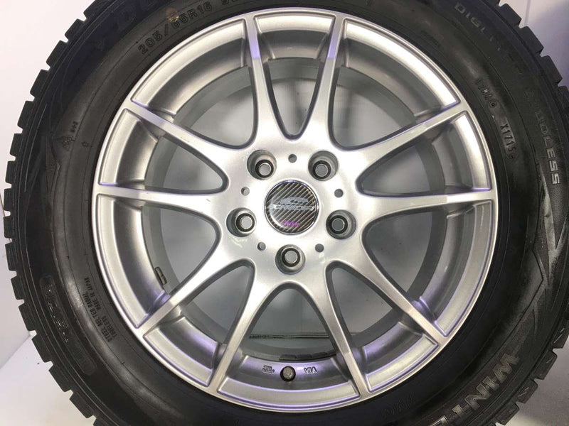 ダンロップ ウィンターマックス WM01 205/65R16 /シュナイダー 16x6.5 42 114.3-5穴